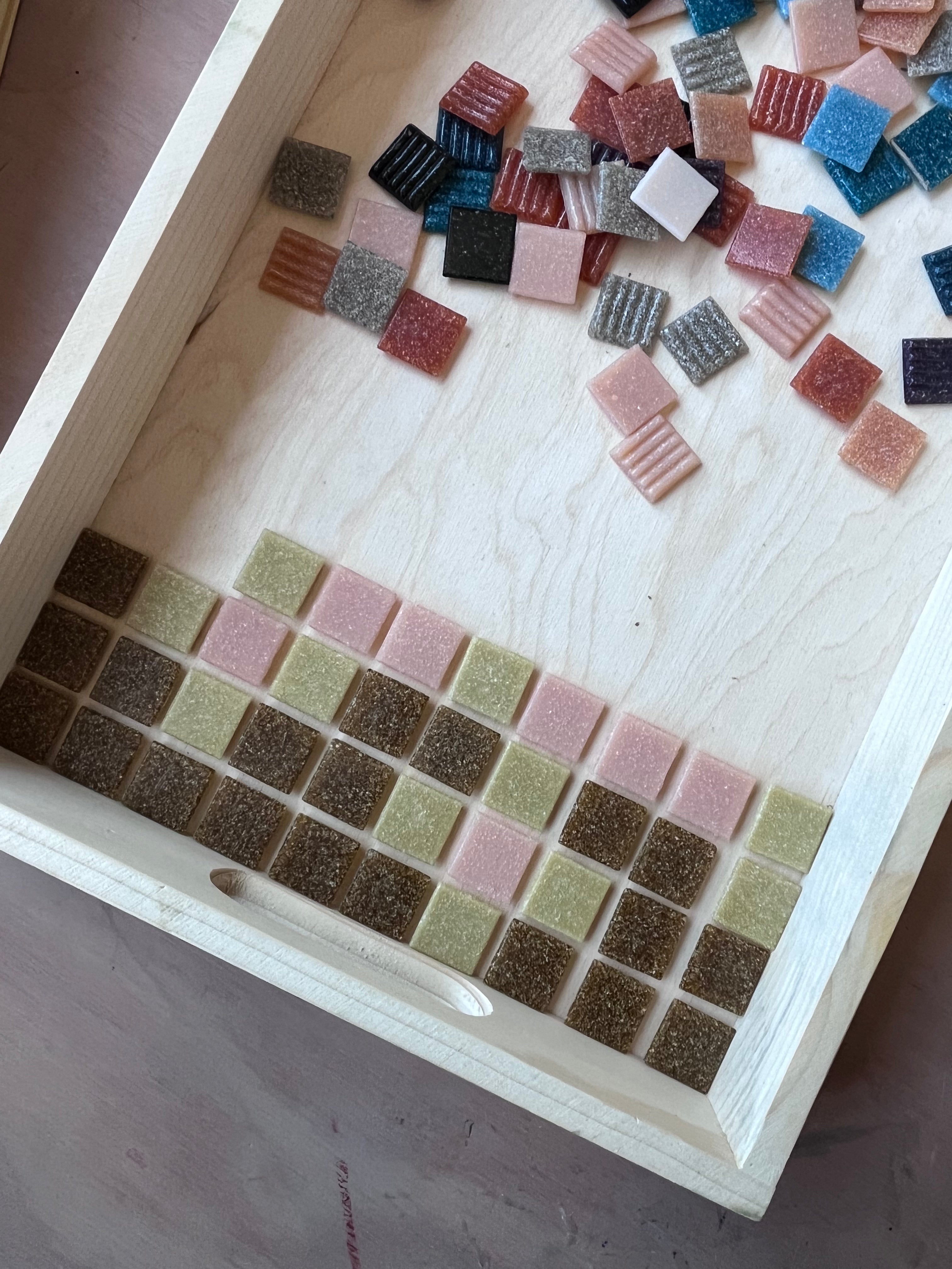 workshop: lav din egen mosaik bakke