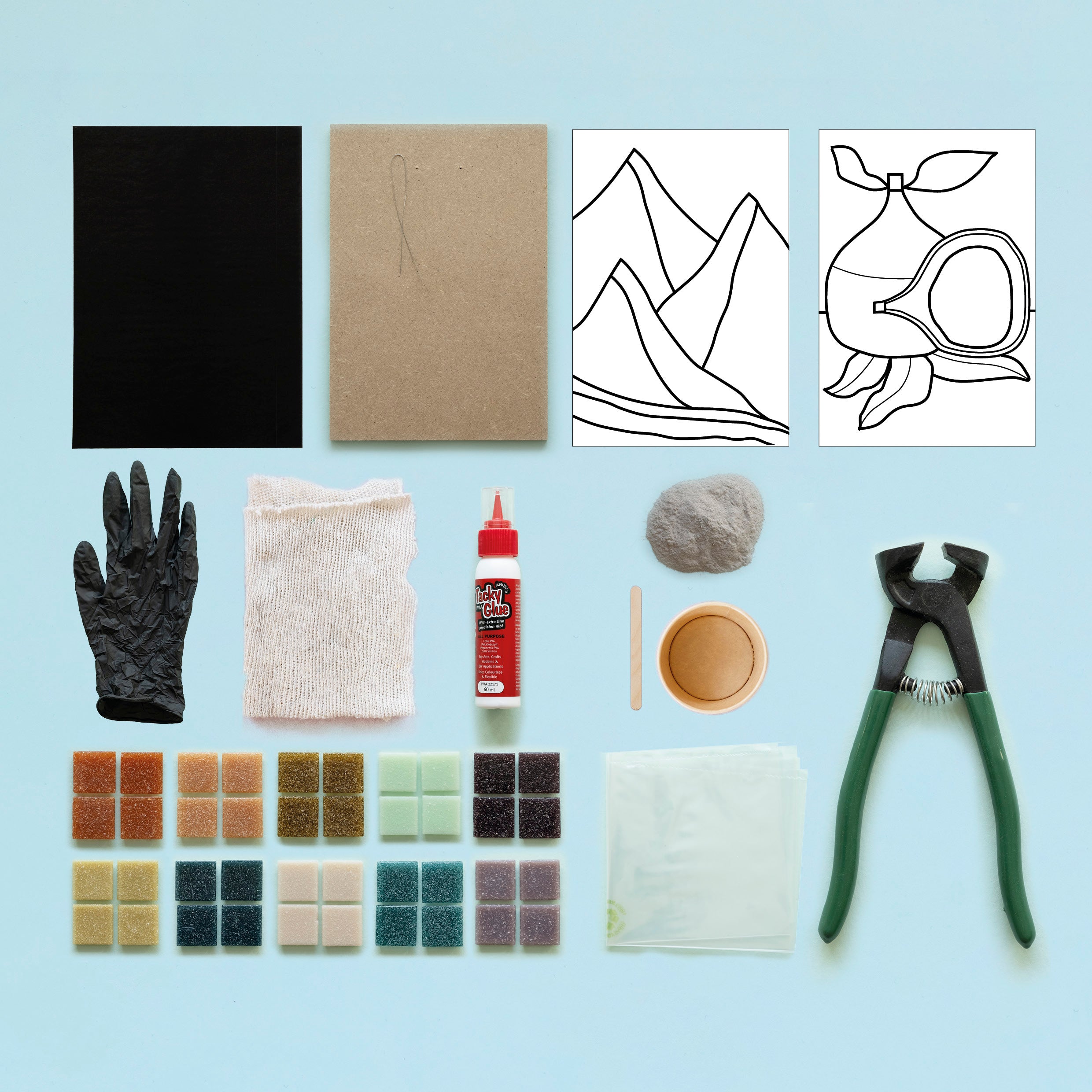 Mosaik Kit - lav dit eget mosaikværk