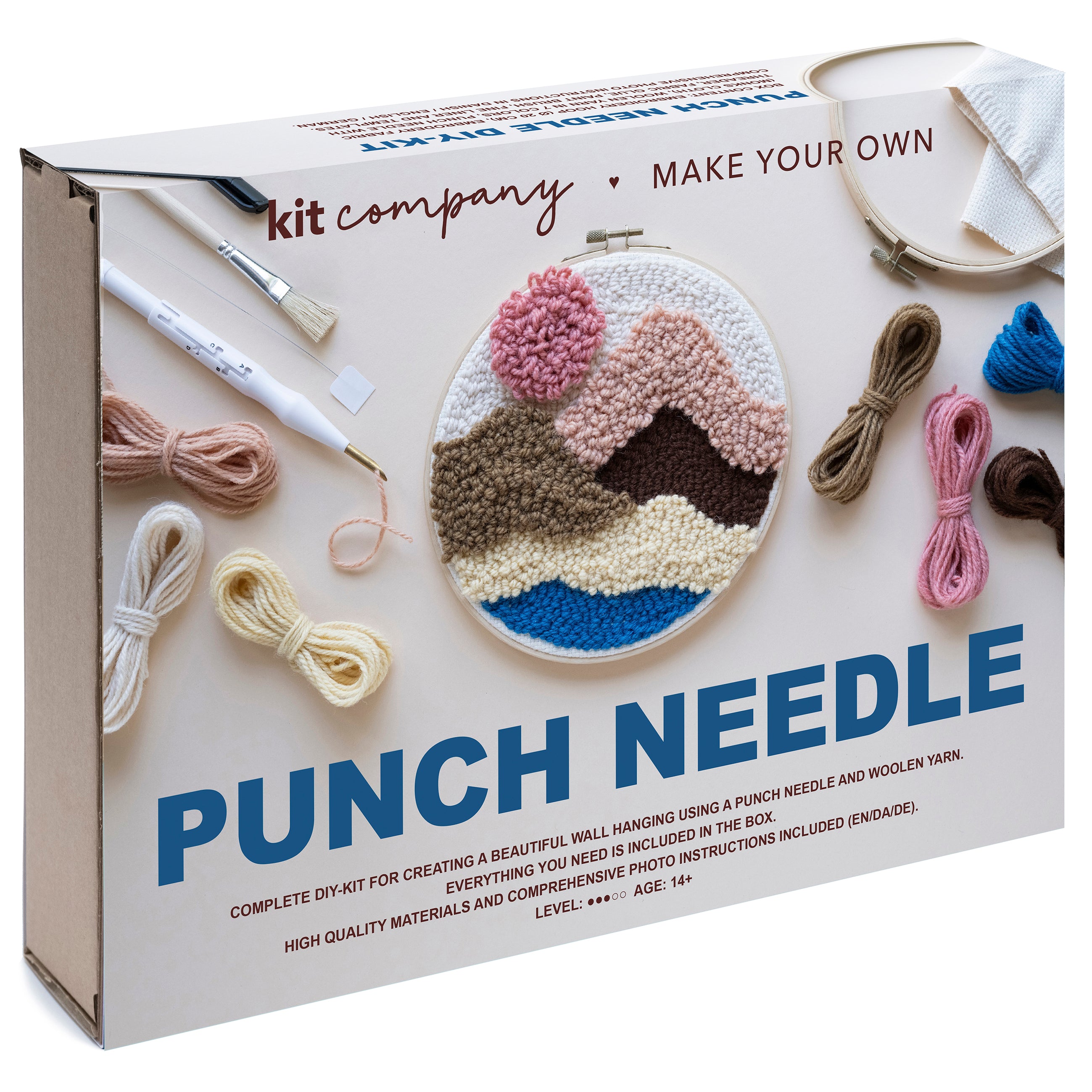 Punch Needle Kit - broderi med 3D-effekt