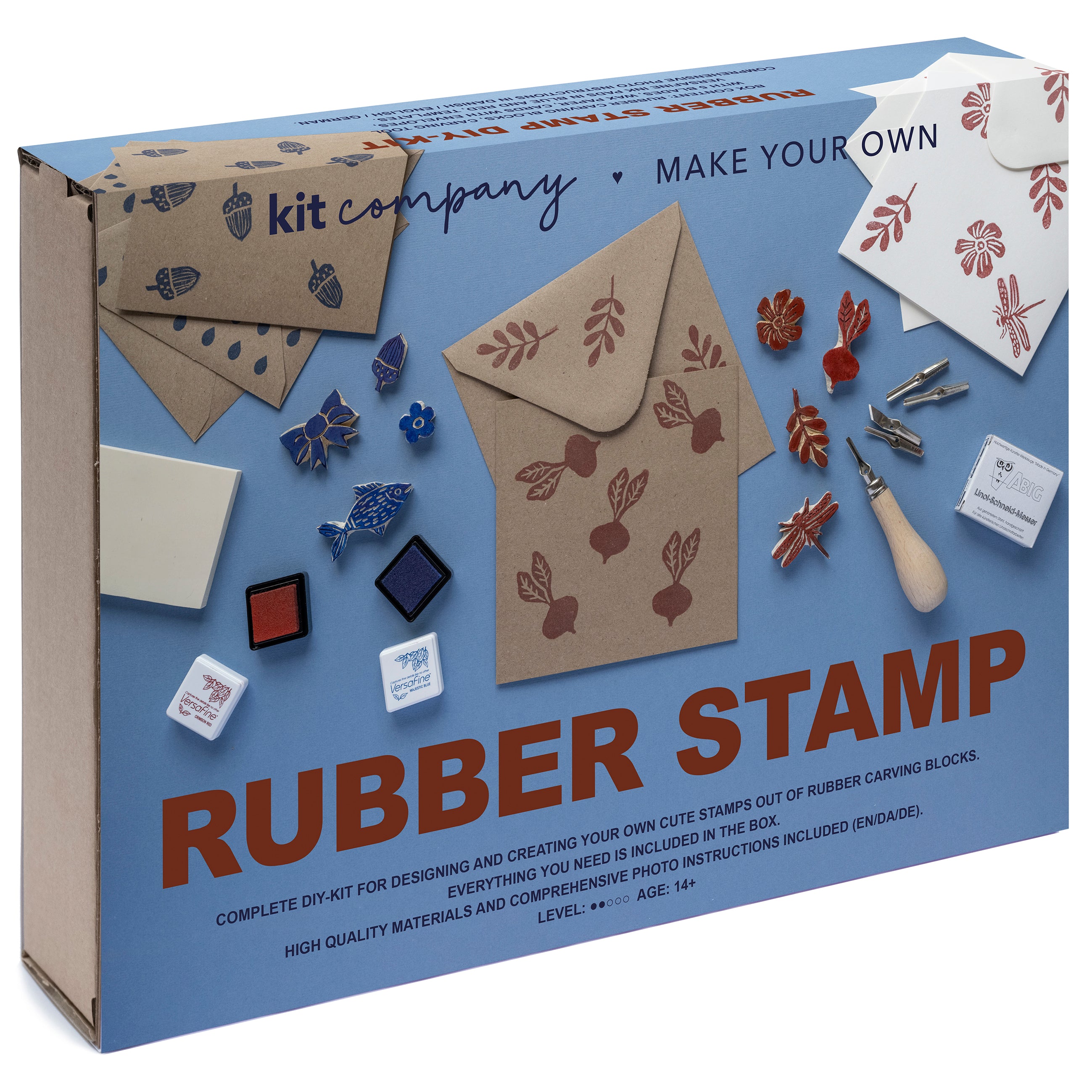 Gummistempler Kit - lav dine egne unikke stempler