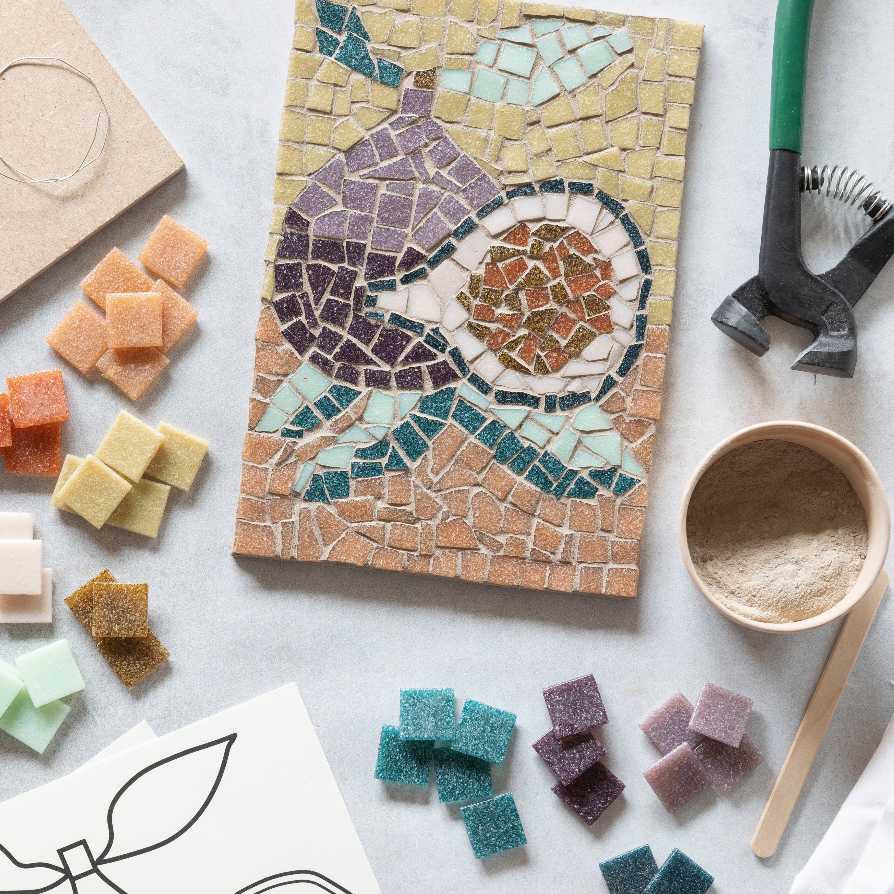 Mosaik Kit - lav dit eget mosaikværk
